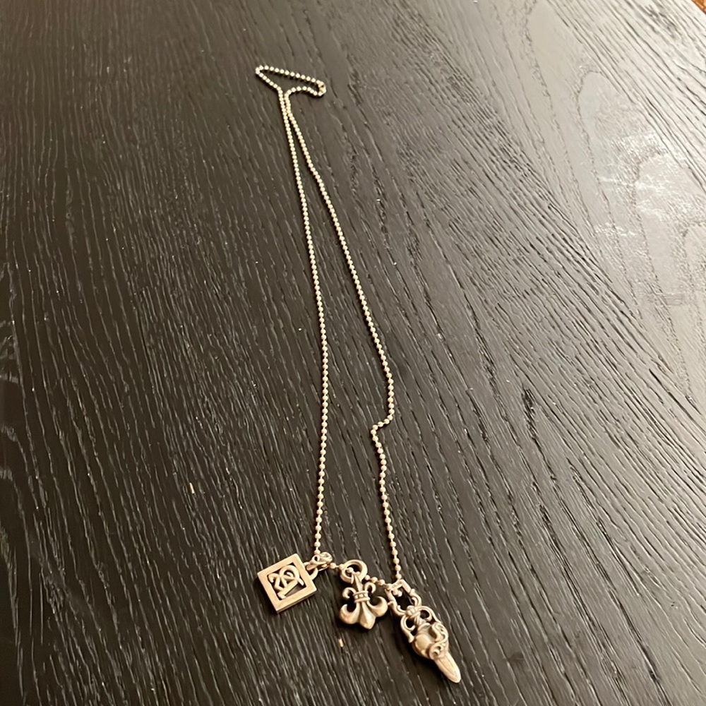 Chrome Hearts charm necklace